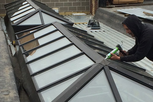 skylight installation photo